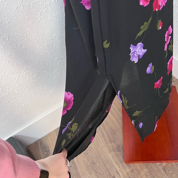 VNTG Mint Julep Floral Maxi Dress - Picture 3 of 6